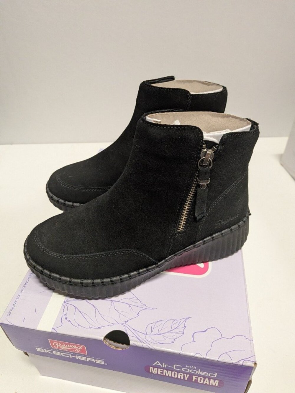 Skechers Wilshire Blvd – Weekend Crush Women’s Boots – Size 5 – Black